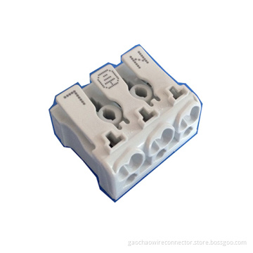 UL 3 Pin Screwless Push Button Wire Connector